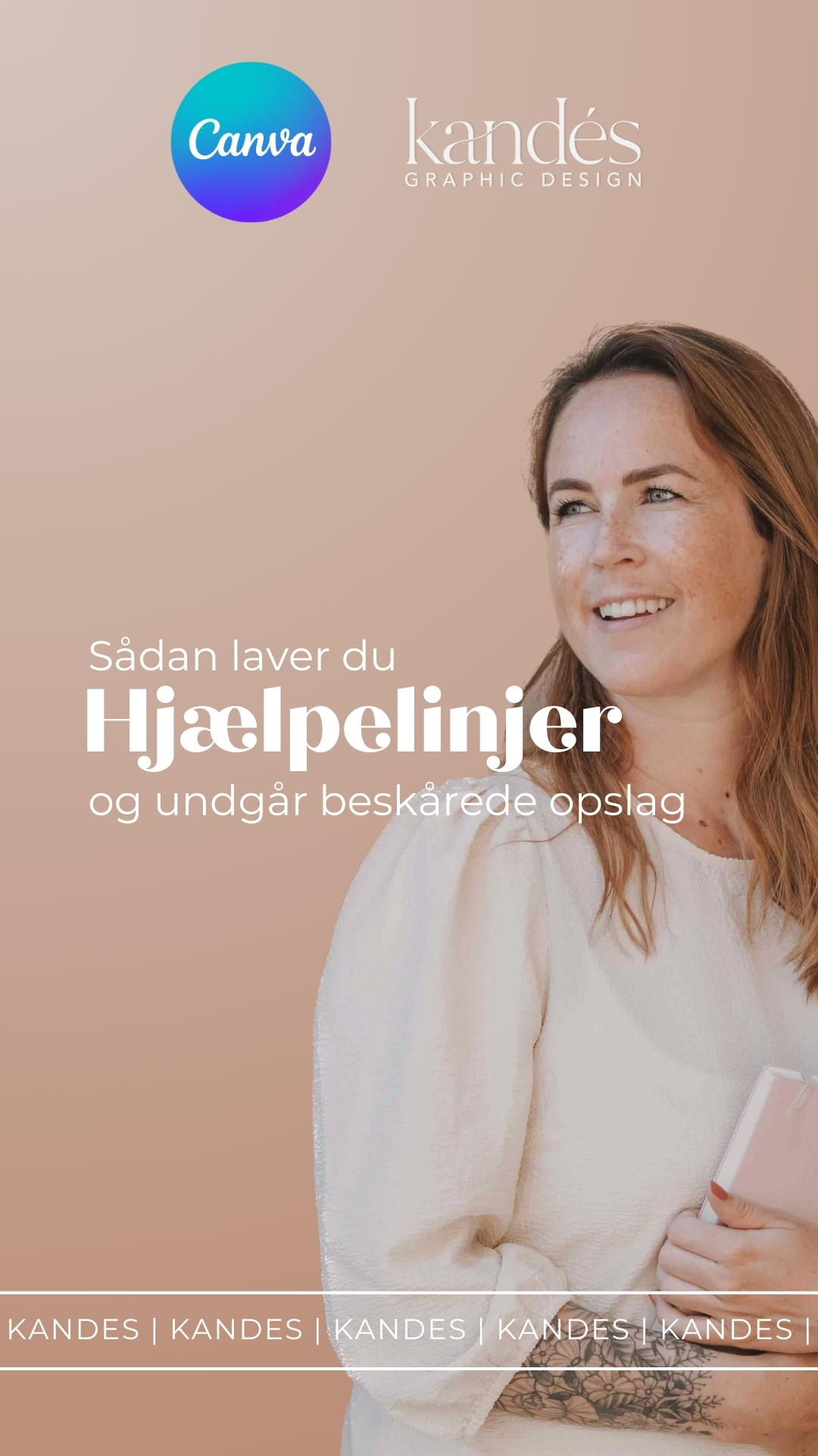 Sådan tilføjer du hjælpelinjer i Canva og undgår at dine opslag bliver beskåret på din Instagram profil