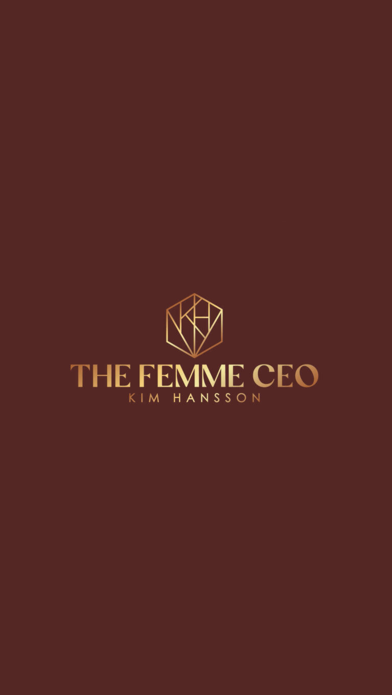 Design proces af logo til The Femme CEO.