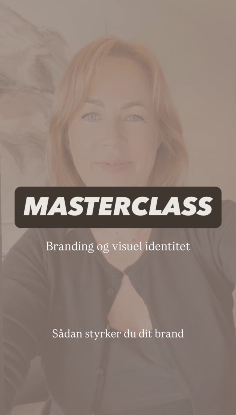 Visuel identitet og branding handler om æstetik… eller gør det?