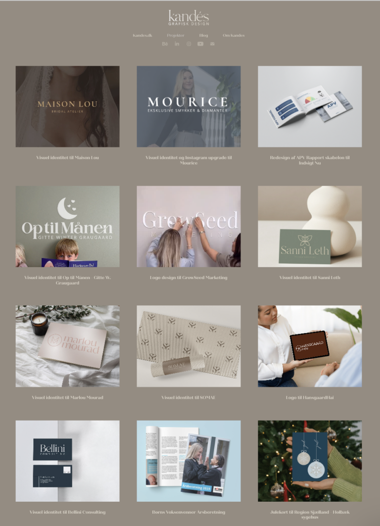 Opdateret portfolio